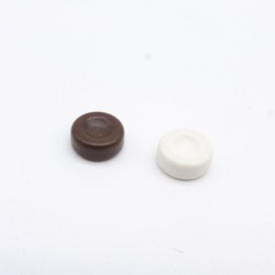 Playmobil 32097 Playmobil Lot de 2 Palets Marron et Blanc Hockey sur Glace