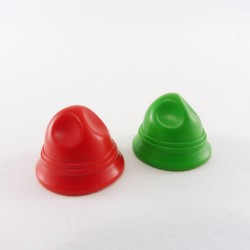 Playmobil 24844 Lot de 2 Chapeaux Enfants Tyrolien Vert et Rouge