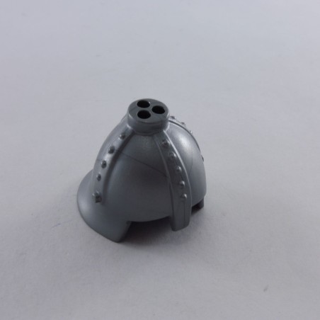 Playmobil 19300 Casque de Chevalier Médiéval Gris
