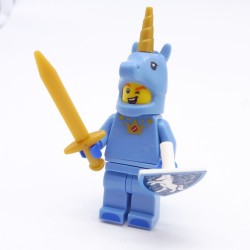 Lego LEG0650 COL328 Figurine Serie 18 Unicorn Licorne