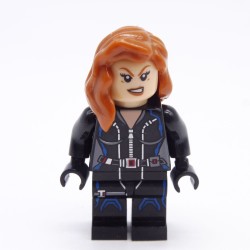 Lego LEG0657 SH035 SH186 Figurine Super Heroes Black Widow 76050 76032 76042 6869
