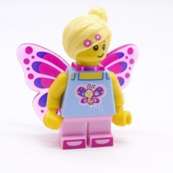 Lego LEG0673 COL17-7 Figurine Butterfly Girl Serie 17