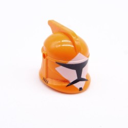 Lego LEG0691 SW0299 Star Wars Casque Clone Trooper Orange 7913