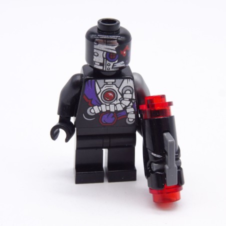 Lego LEG0696 NJO267 NJO268 Figurine Ninjago Nindroid 70588 avec Pistolet
