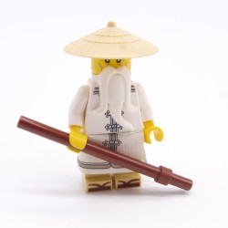 Lego LEG0717 NJO354 Figurine Ninjago Sensei Wu 70612 70608