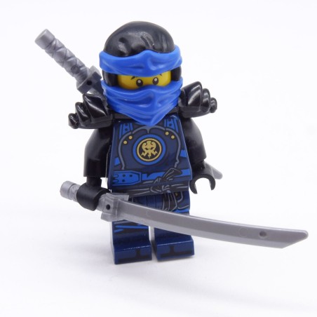 Lego LEG0720 NJO282 Figurine Ninjago Jay Hands of Time Black Armor 70626