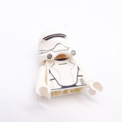 Lego LEG0752 SW0666 Figurine First Order Flame Trooper 75177 incomplet