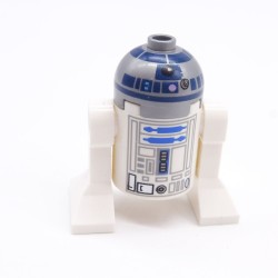 Lego LEG0756 SW0527a Figurine R2-D2 Silver Head 75168