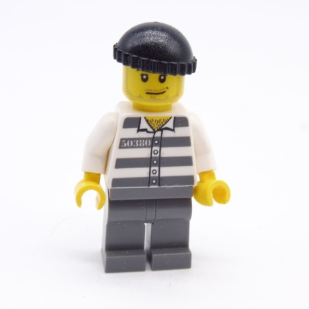 Lego LEG0813 CTY0200 Figurine Jail Prisoner 7288