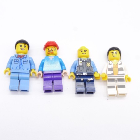 Lego LEG0818 Lot de 4 Figurines Lego