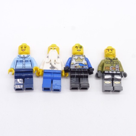 Lego LEG0823 Lot de 4 Figurines Lego