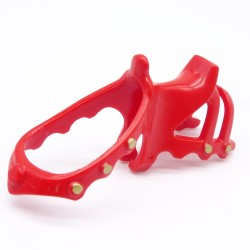 Playmobil 39311 Selle de Parade Rouge et Doré Chevalier 1ere ou 2eme Génération