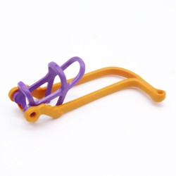 Playmobil 39316 Licol Violet et Rênes Oranges Cheval 1ere Génération