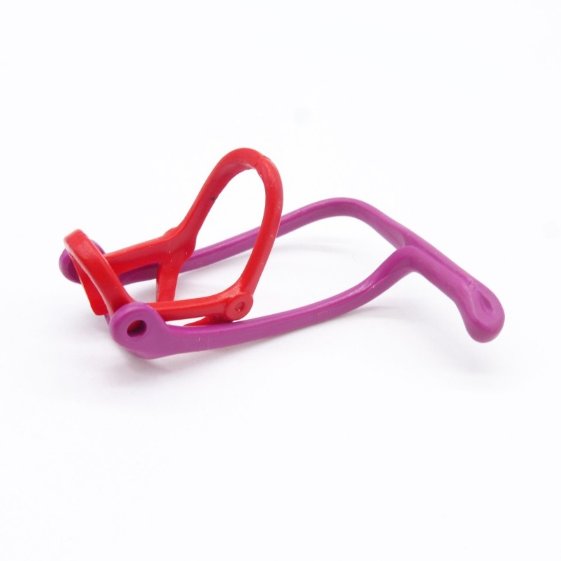 Playmobil 39317 Licol Rouge et Rênes Violet Cheval 2eme Génération