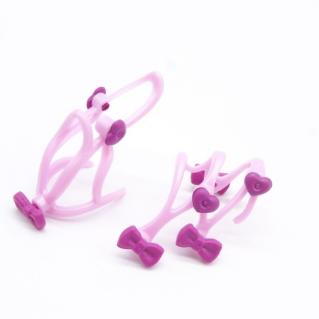 Playmobil 39330 Lot de Harnais Rose pour Poney 70323
