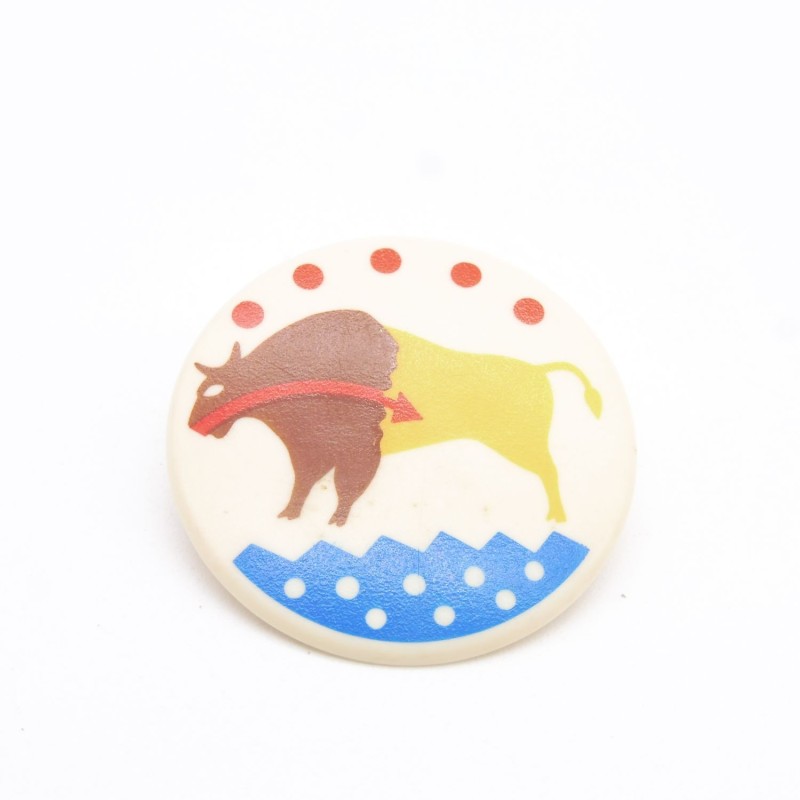 Playmobil 39333 Bouclier Indien Blanc Bison