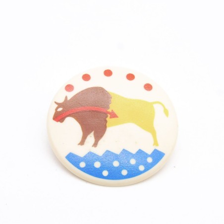 Playmobil 39333 Bouclier Indien Blanc Bison