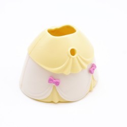 Playmobil 39359 Robe de Princesse Jaune et Blanche avec petits Nœuds