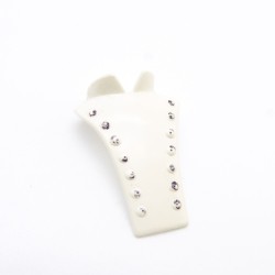 Playmobil 39362 Col Gilet Blanc de Garde Anglais Vintage 3544 Jauni et Colorié