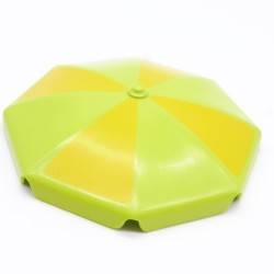 Playmobil 39415 Parasol Vert et Jaune sans Pied