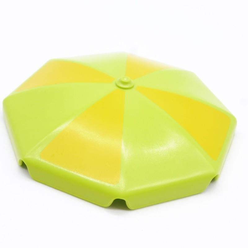 Playmobil 39415 Parasol Vert et Jaune sans Pied