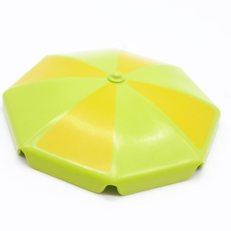 Playmobil 39415 Parasol Vert et Jaune sans Pied