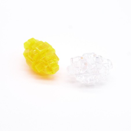 Playmobil 39440 Lot de 2 Diamants Orange et blanc