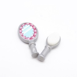 Playmobil 39468 Brosse et Miroir Gris