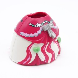Playmobil 39491 Robe Rose et Blanche Petits cœurs Verts Corps Fins 70387
