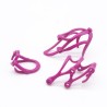 Playmobil 39503 Lot de Harnais Violet pour Poney 9262