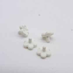 Playmobil 39511 Lot de 4 Petites Décorations Fleur Blanche 6850 9158 71002 70450 70381