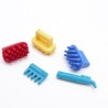 Playmobil 39514 Lot de 5 Brosses pour Chevaux
