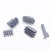 Playmobil 39515 Lot de 5 Brosses Grises pour Chevaux