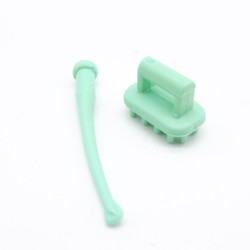 Playmobil 39523 Brosse et Cravache Bleu Aqua