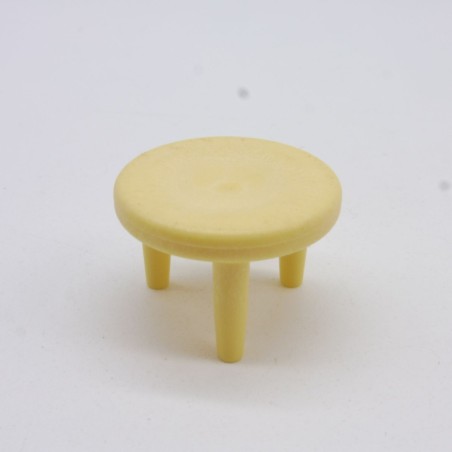 Playmobil 39528 Petit Tabouret Rond Jaune Paille