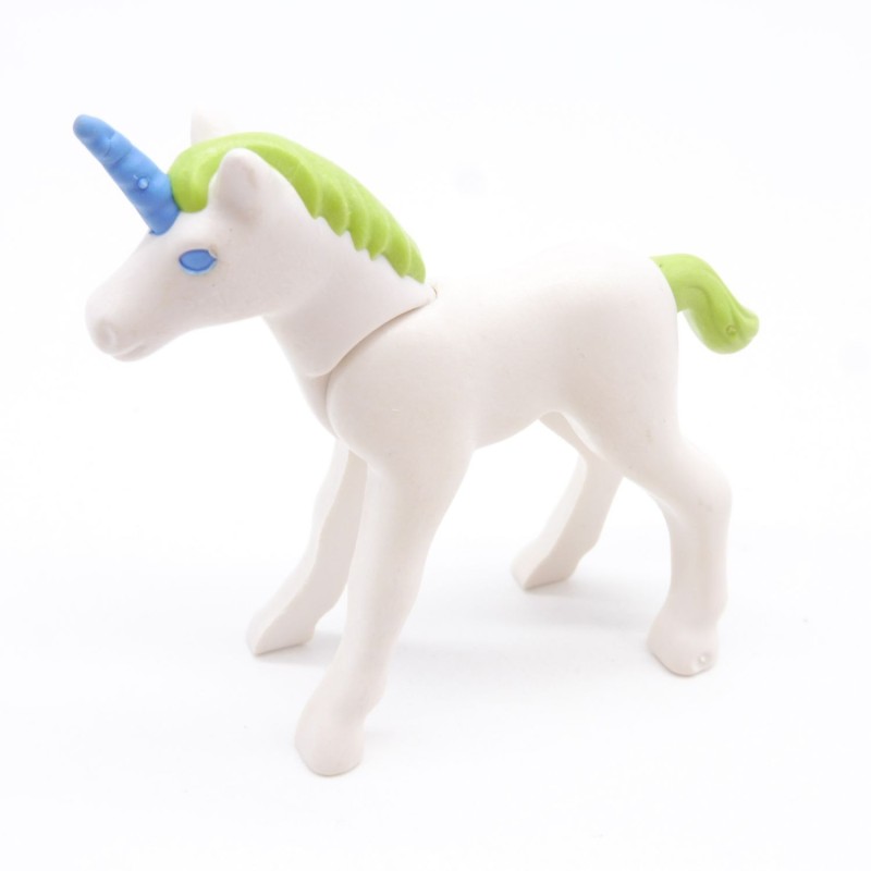 Playmobil 39579 Bébé Licorne Blanche et Verte