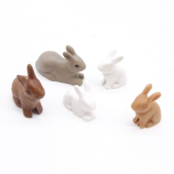 Playmobil 39582 Lot de 5 Lapins