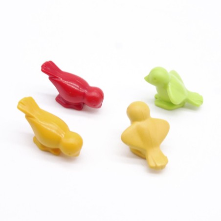 Playmobil 39589 Lot de 4 Oiseaux
