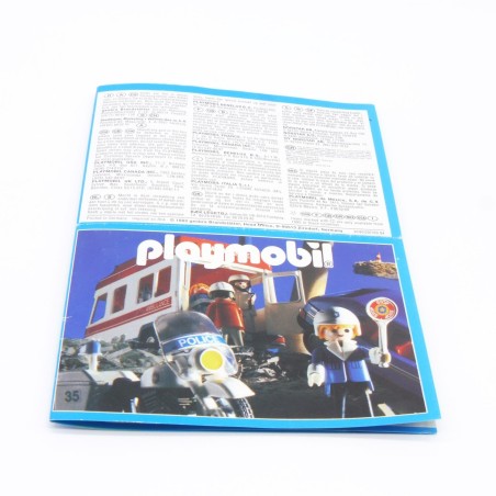 Playmobil 39600 Petit Catalogue Police 1993 Bon état