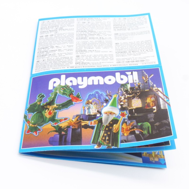 Playmobil 39601 Petit Catalogue Magicien 1995 Bon état