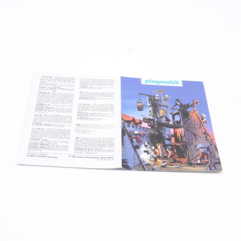 Playmobil 39616 Petit Catalogue Chevaliers 1997 Bon état