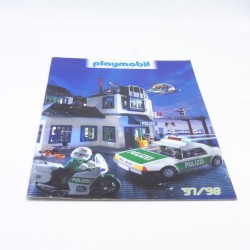 Playmobil 39633 Grand Catalogue Police Allemagne 08/97 un peu usé