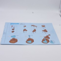 Playmobil 39660 Notice Originale 3870 état correct Trace de Pliage