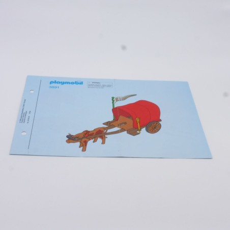 Playmobil 39665 Notice Originale 3891 état correct Trace de Pliage