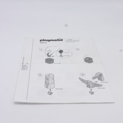 Playmobil 39681 Notice Originale 3873 état moyen
