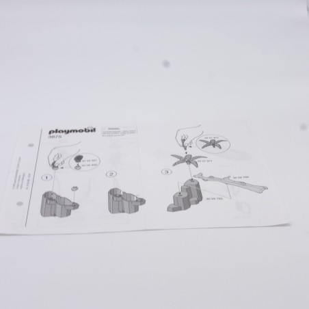 Playmobil 39683 Notice Originale 3875 état Correct
