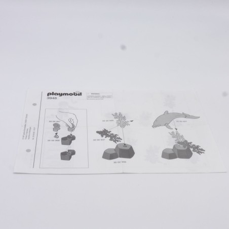 Playmobil 39690 Notice Originale 3948 état moyen