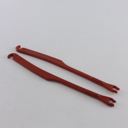 Playmobil 10249 Lot de 2 Tiges pour Accrocher Selle sur Chariot