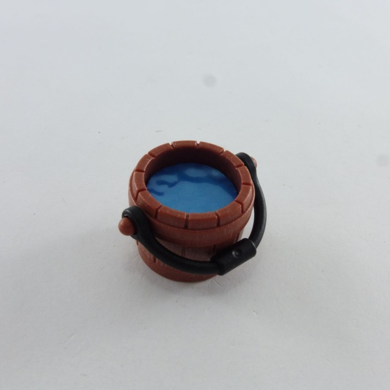 Playmobil 28876 Seau Marron Foncé avec Eau