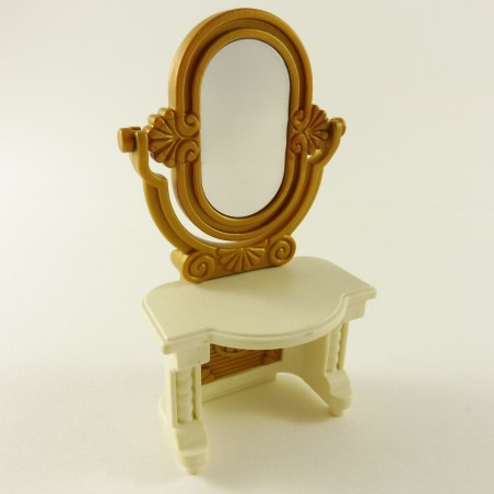 Playmobil 12508 Coiffeuse de Princesse Blanc et Doré